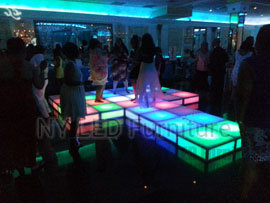 Pompano Beach Illuminated Dance Floor Rental Sweet Sixteen